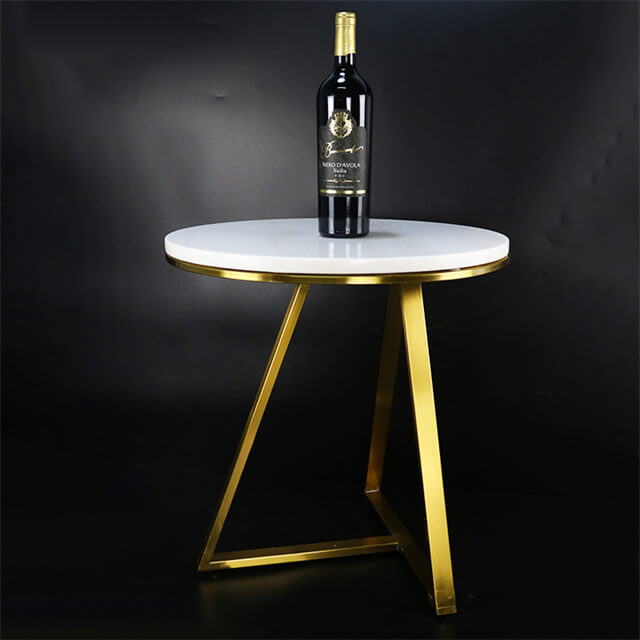 Dessus de table basse de comptoir en pierre de marbre blanc de luxe YT002