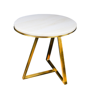 Dessus de table basse de comptoir en pierre de marbre blanc de luxe YT002